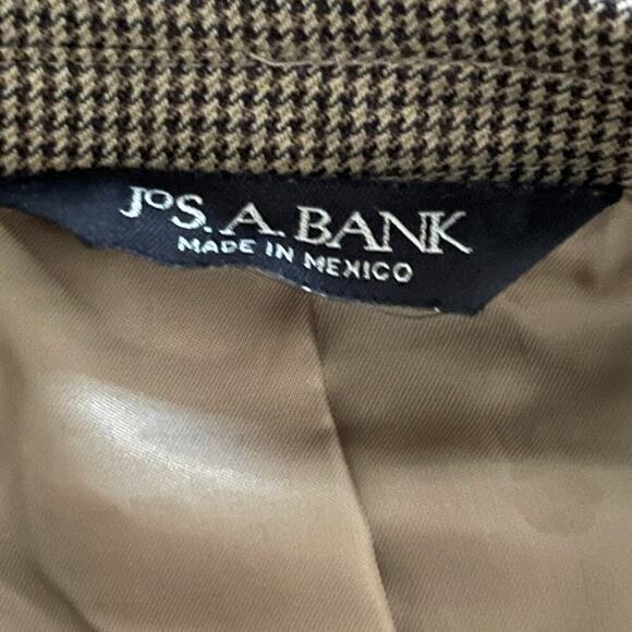 JoS. A. Bank Men's Wool Plaid Sport Jacket Size 43R - Picture 5 of 9